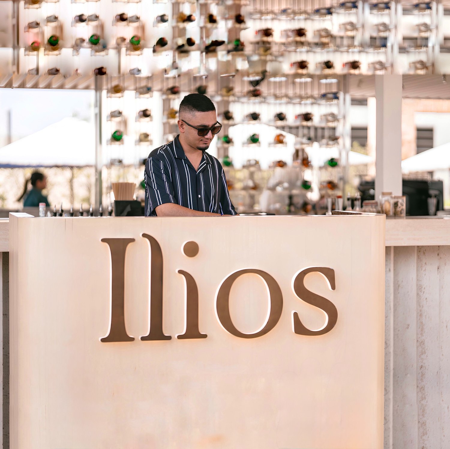 DJ KAYA performing at Ilios venue